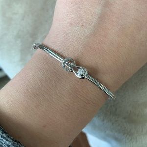 Everlon 1/5 Ct. Diamond Sterling Silver Bracelet